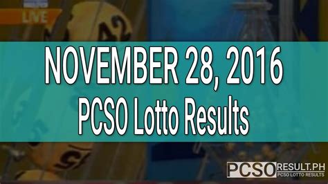 swertres result november 2016